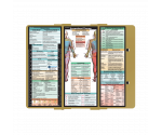WhiteCoat Clipboard® Trifold - Tactical Brown Occupational Therapy Edition